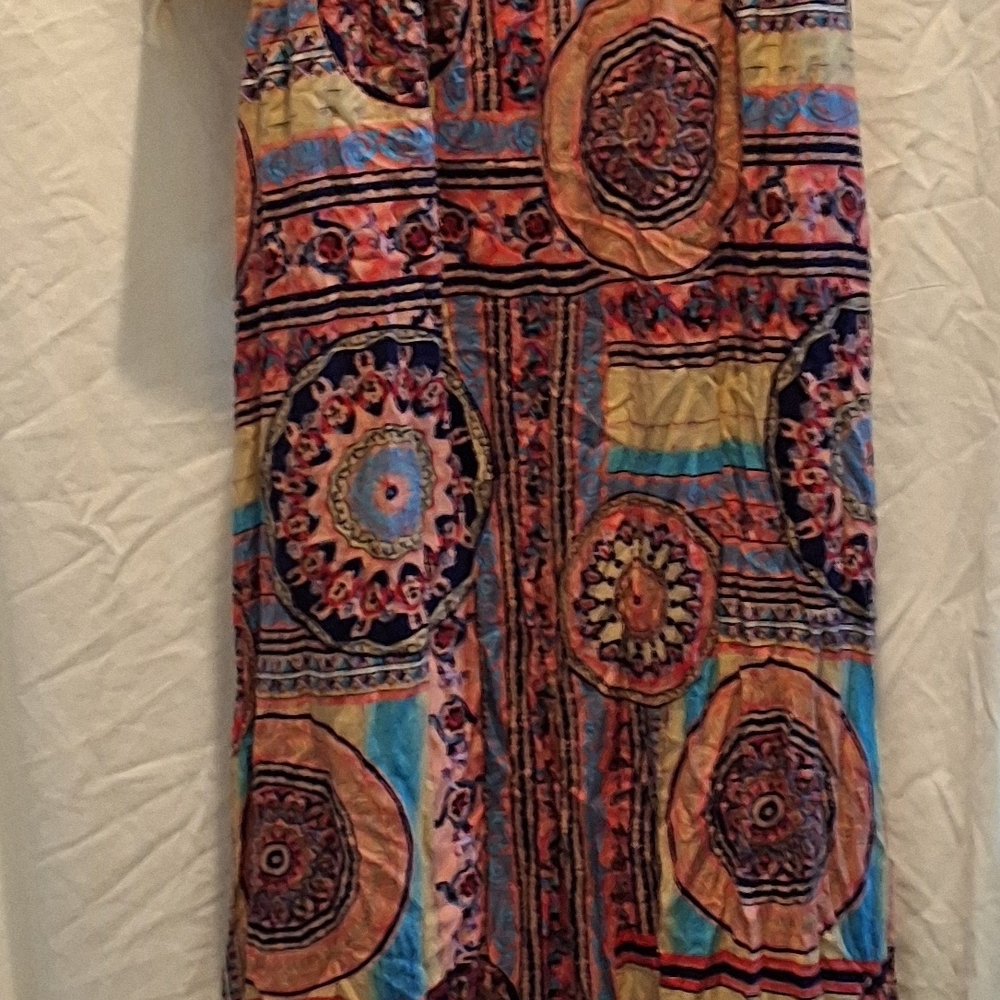 Vibrant Lulus Bohemian Strappy Maxi Dress